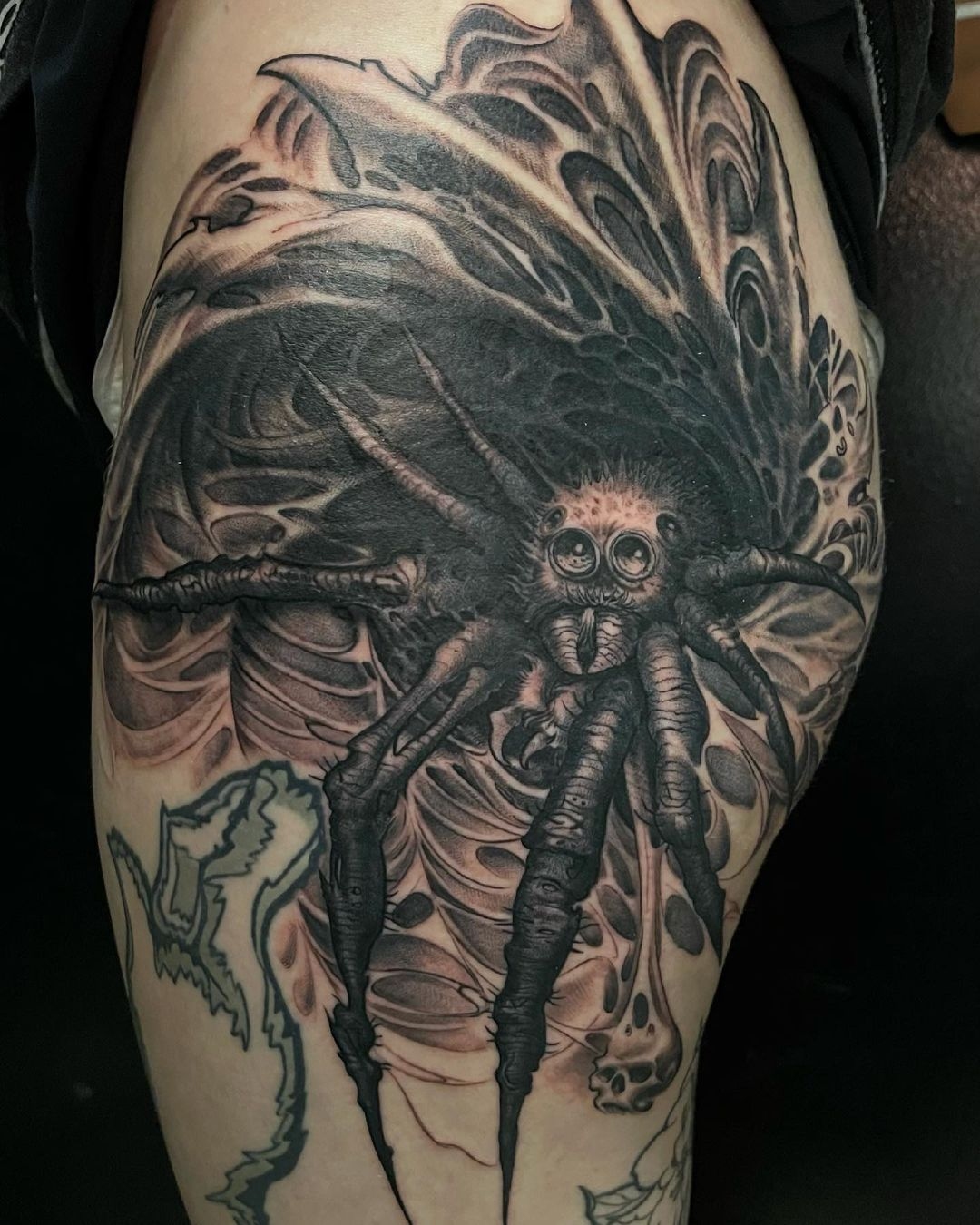 Shaine Smith - Tattoo artist for Sacred Mandala Studio - Tattoo Parlor and Art Gallery in Durham, NC.